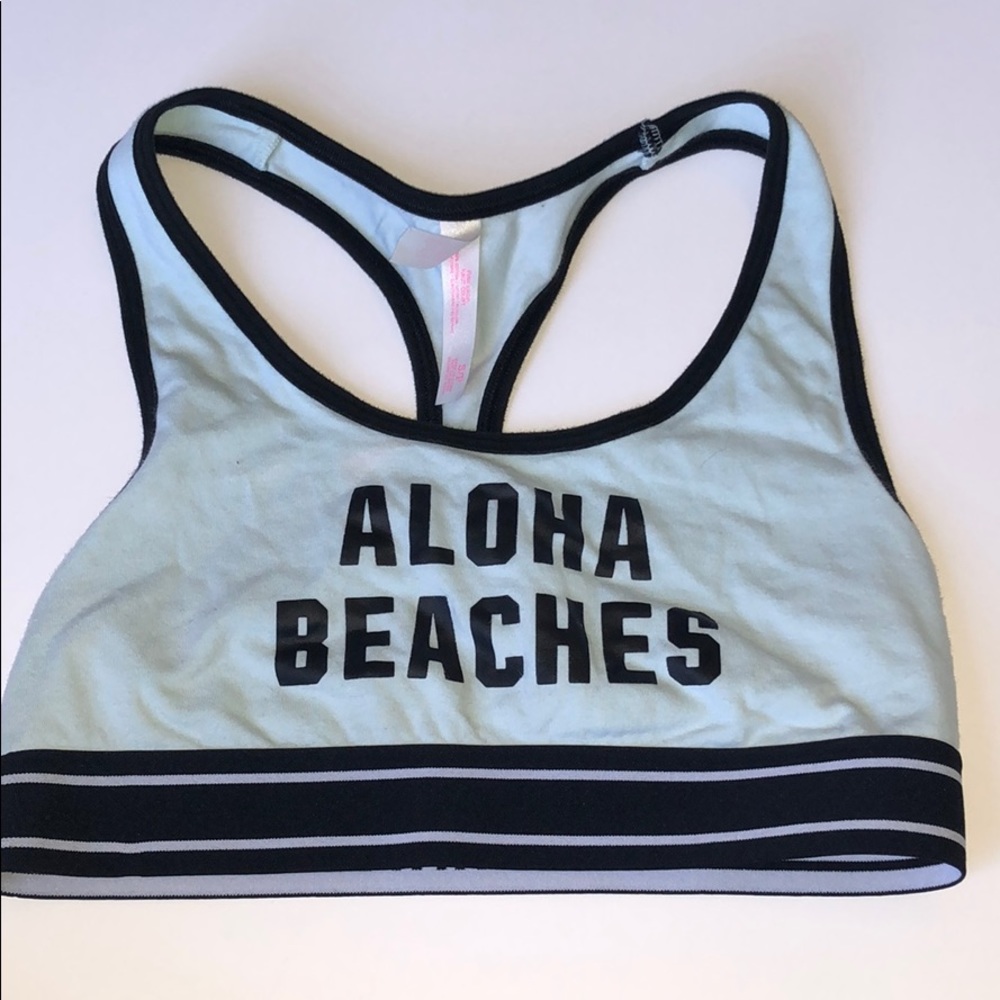 VS PINK aloha beaches sports bra